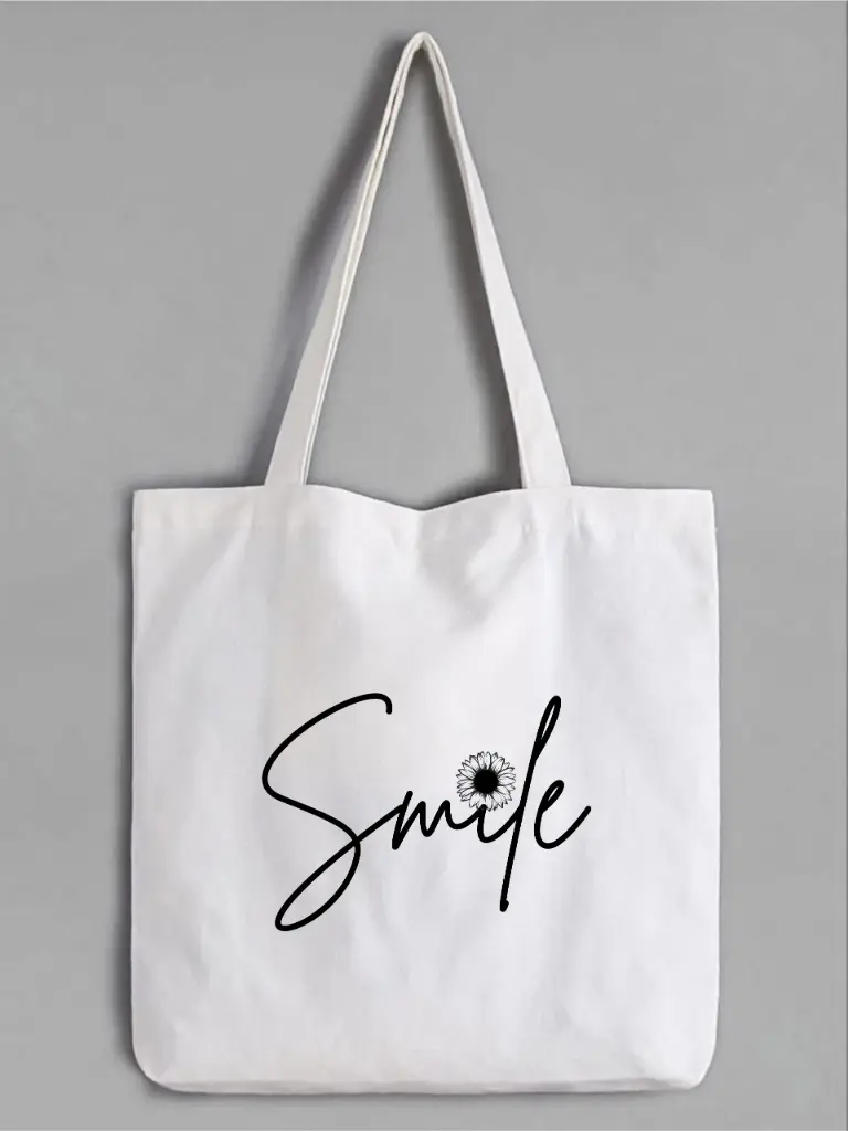 "Smile" Tote Bag