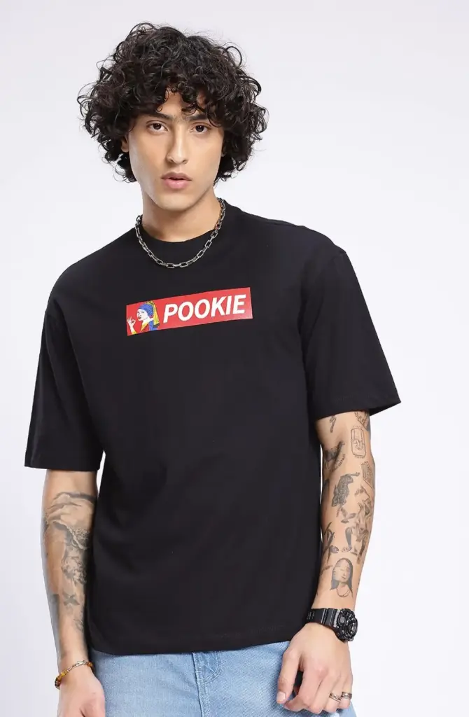 Black T-Shirt – “POOKIE” Edition