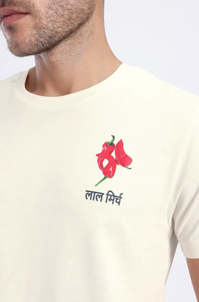 Laal Mirch Print t-shirt
