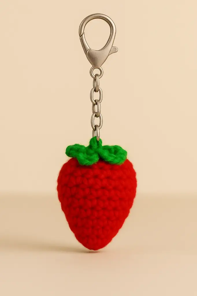 Strawberry Keychain