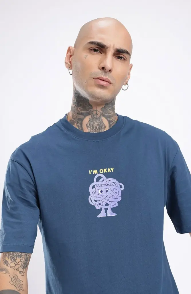 Blue T-Shirt – “I’m Okay” Edition