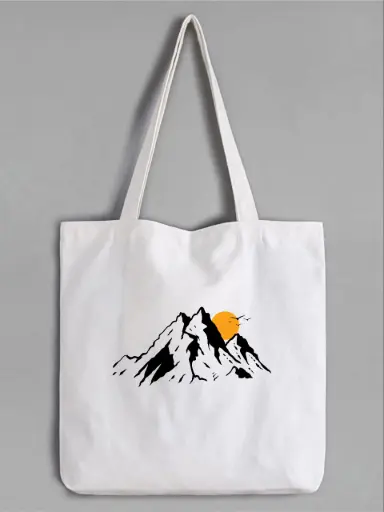 Mountain Escape Tote Bag 