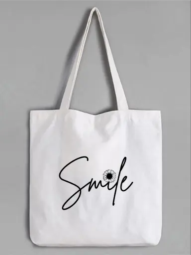 "Smile" Tote Bag