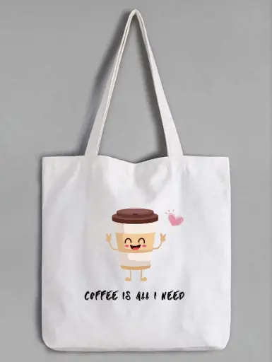 Coffee Buddy Tote Bag